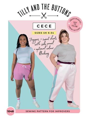 Tilly And The Buttons Cece Joggers & Shorts