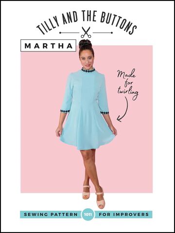 Tilly And The Buttons Martha Dress