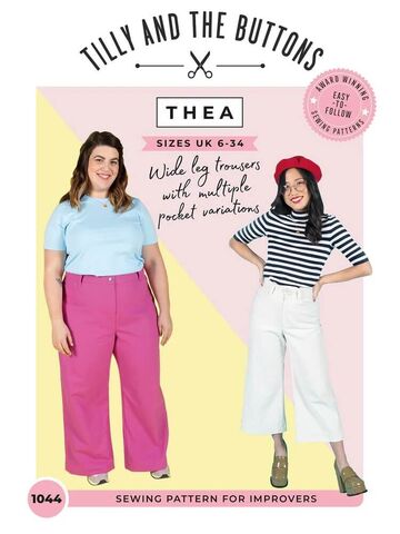 Tilly And The Buttons Thea Trousers