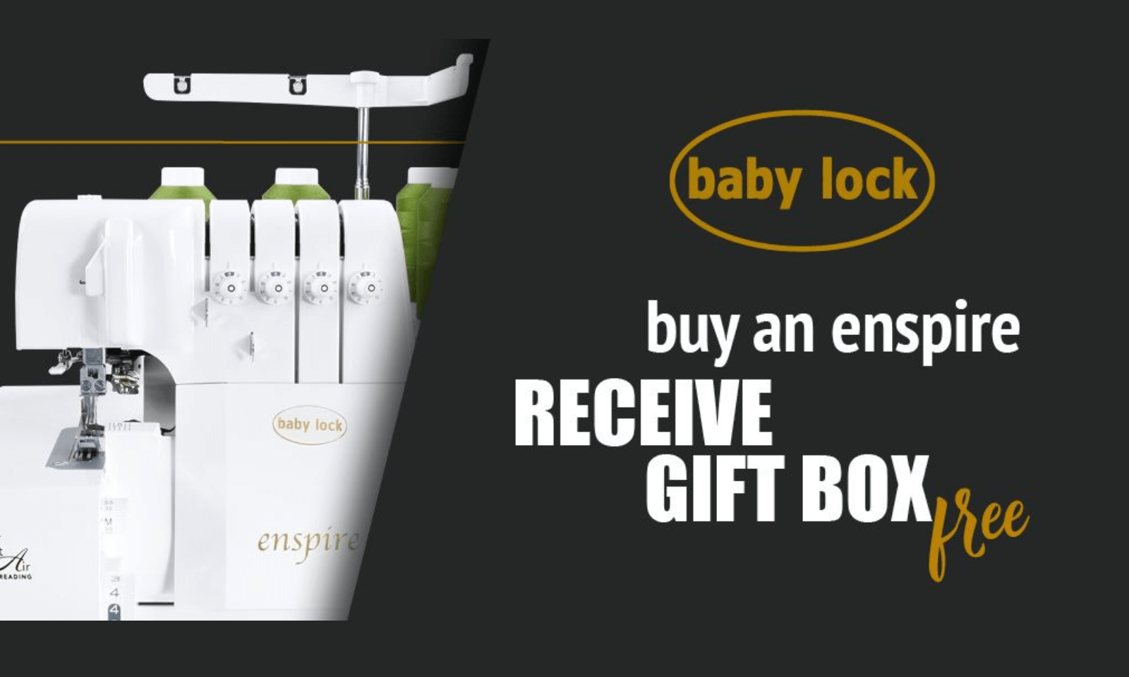 baby lock Enspire Offer