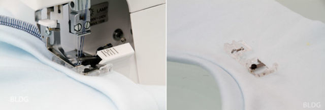 baby lock Transparent Presser Foot (For Overlock Machines)