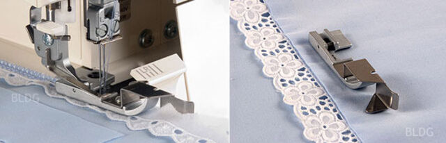 baby lock Lace Applicator Foot (For Overlock Machines)