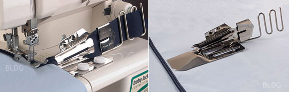 Babylock Double Fold Bias Binder with guide rake D13408E/10E/15E