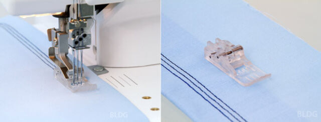 baby lock Transparent Presser Foot (For Coverstitch Machines)