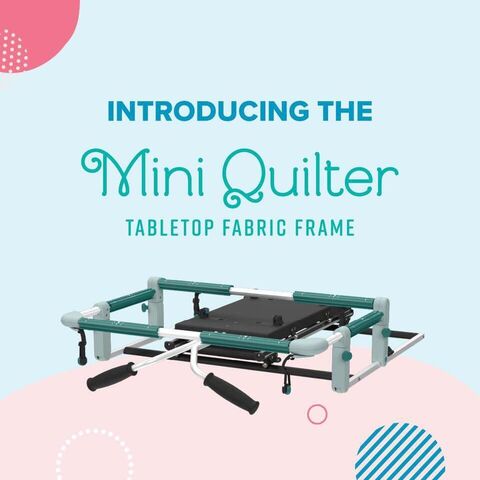 Grace Mini Quilter Tabletop Fabric Frame