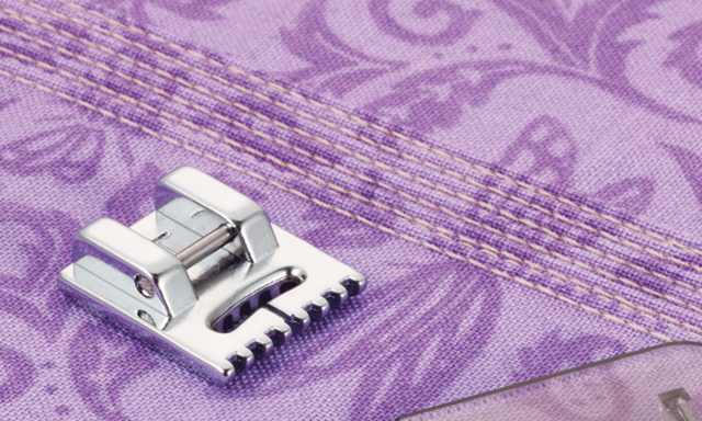 Brother 7 Groove Pin Tuck Foot