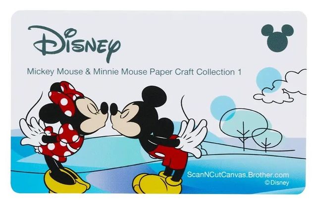 ScanNCut Disney Mickey and Friends Paper Design Collection