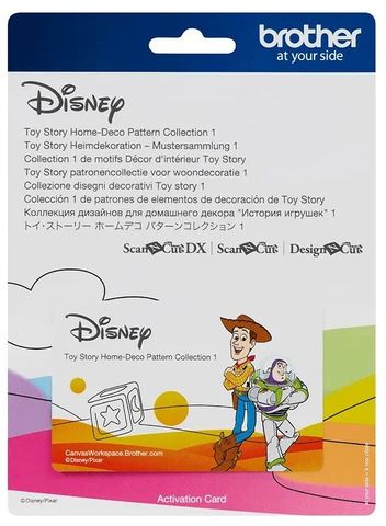 ScanNCut Disney Toy Story Home Deco Design Collection