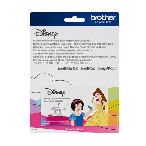 ScanNCut Snow White and Belle Paper Design Collection