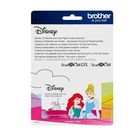 ScanNCut Cinderella and Ariel Paper Design Collection