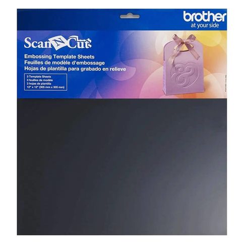 ScanNCut Embossing Template Sheets