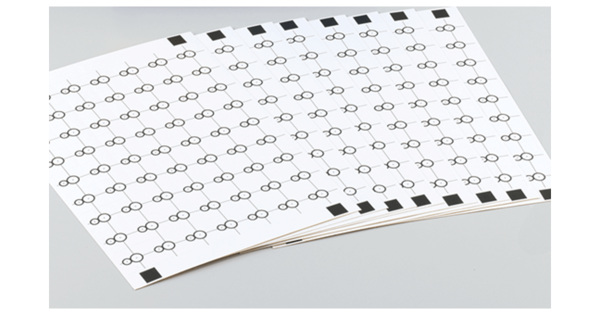 Brother Embroidery Positioning Stickers (Snowman)