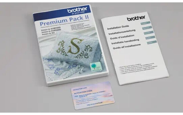 Brother XV Premium Upgrade Kit 2 and Foot Control Bundle