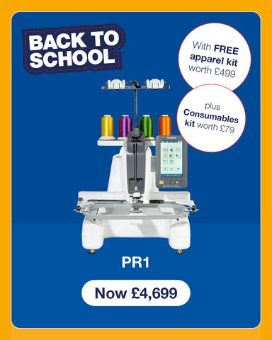 Brother PR1X Single Needle Embroidery Machine