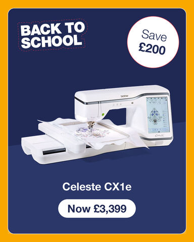 Brother Celeste CX1E Embroidery Machine