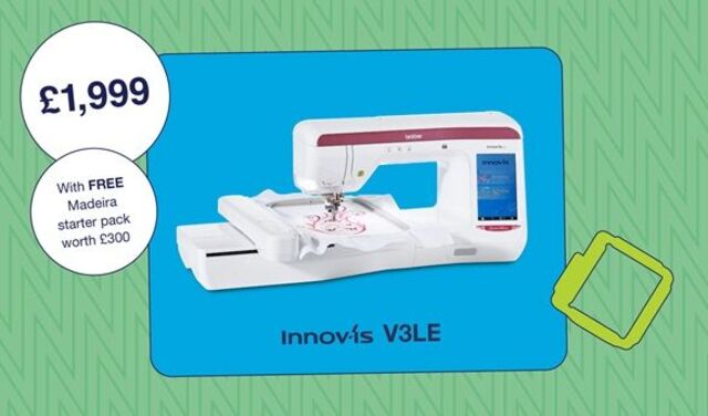 Brother Innov-is V3LE Embroidery Machine