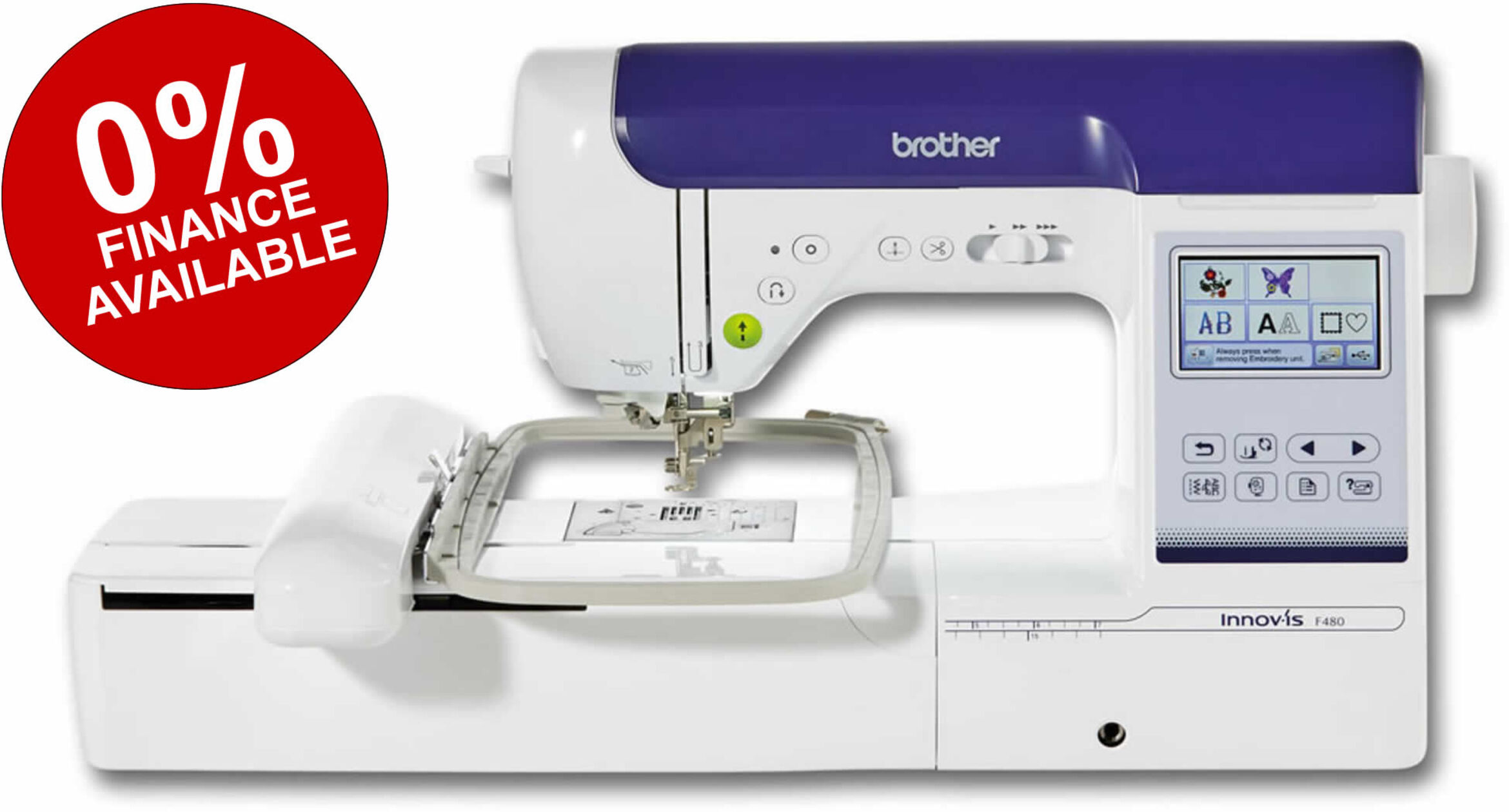 Brother Innovis F480 Sewing & Embroidery Machine (Showroom Display Model)