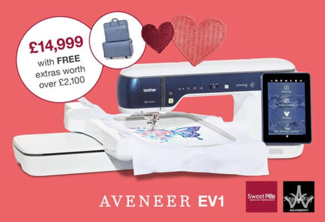 Brother Aveneer EV1 Sewing, Quilting and Embroidery Machine