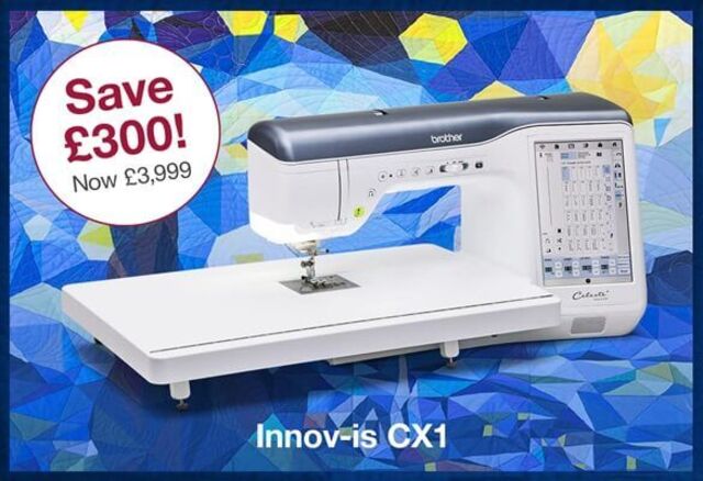 Brother Celeste CX1 Sewing and Quilting Machine