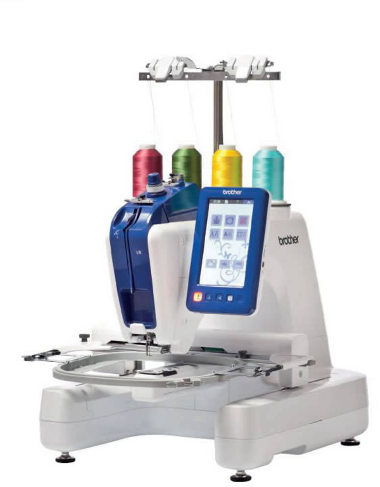 Brother VR Single Needle Embroidery & Freemotion Sewing Machine