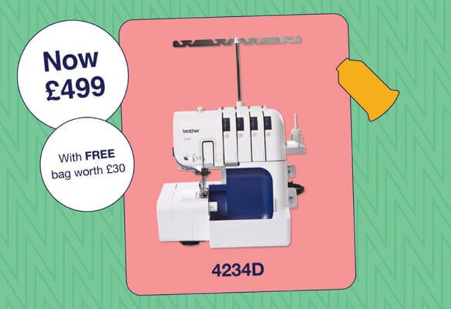 Brother 4234D Overlocker Machine