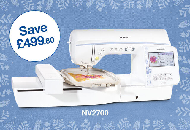 Brother Innov-is NV2700 Sewing, Quilting and Embroidery Machine