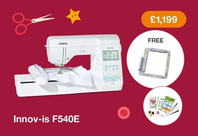 Brother Innov-is F540E Embroidery Machine