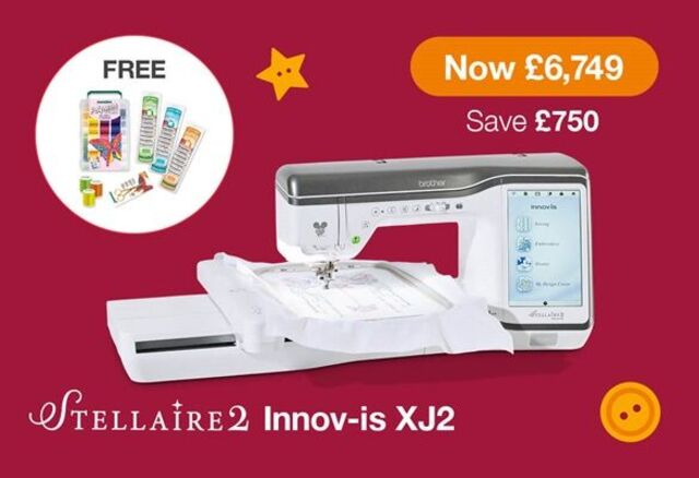 Brother Innov-is Stellaire XJ2 Sewing and Embroidery Machine