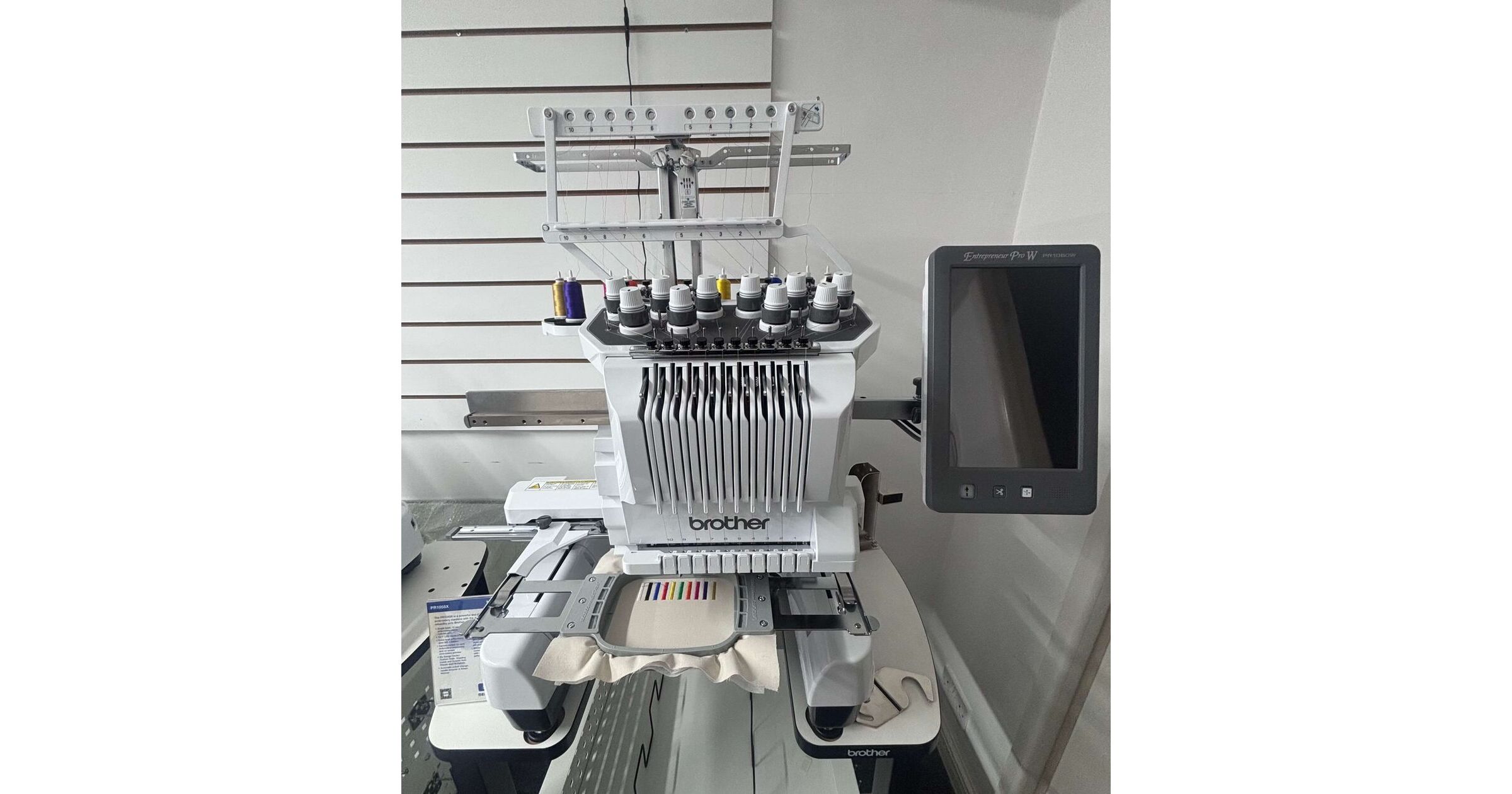 Brother PR1060W 10 Needle Semi Professional Embroidery Machine ...