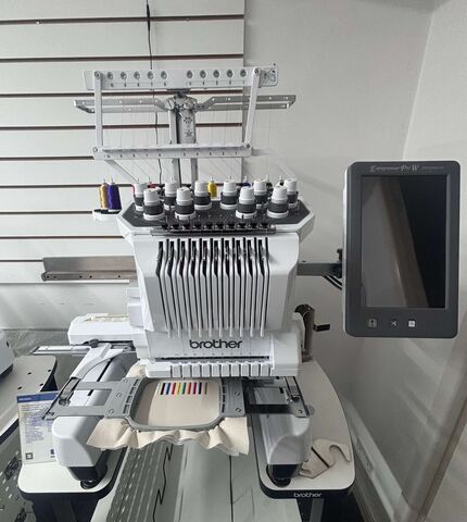 Brother PR1060W 10 Needle Semi Professional Embroidery Machine (Showroom Display Model)