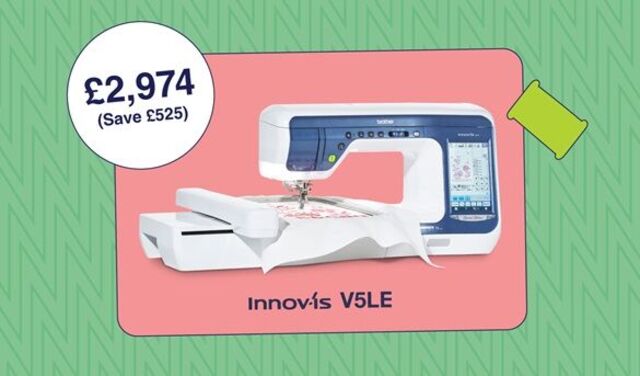 Brother Innov-is V5LE Sewing & Embroidery Machine