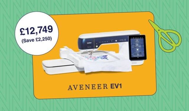 Brother Aveneer EV1 Sewing, Quilting and Embroidery Machine