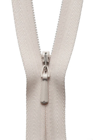 Habico YKK Concealed Zip in Ecru