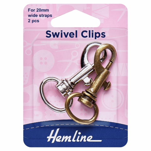 Hemline | 20mm Swivel Clips