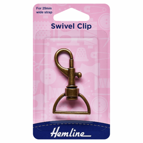 Hemline | 25mm Swivel Clip