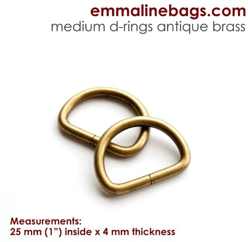 Emmaline Bags | 25mm D-Rings 4pk