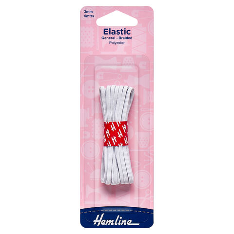 Hemline | Braided Elastic 3mm