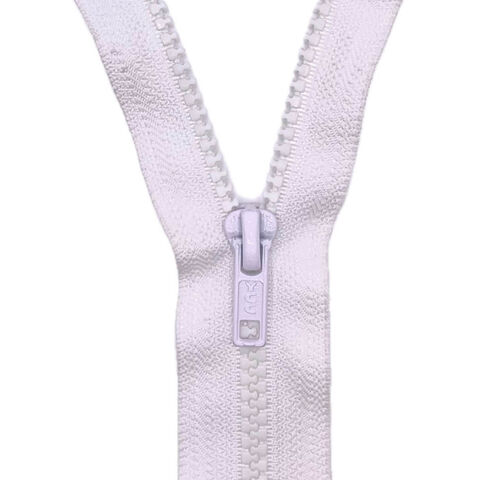 Habico YKK Chunky Purse Zip in White