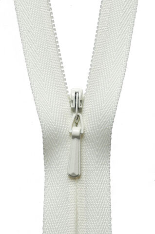 Habico YKK Concealed Zip in Cream