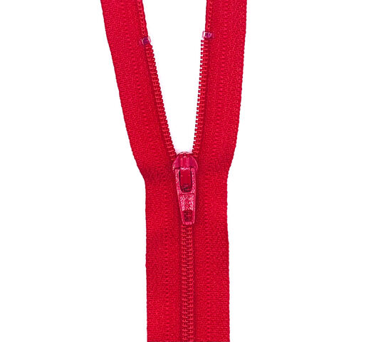 Habico YKK Dress Zip in Red