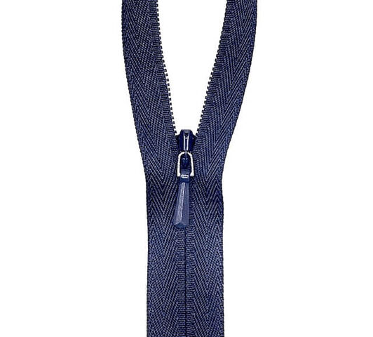 Habico YKK Concealed Zip in Navy Blue