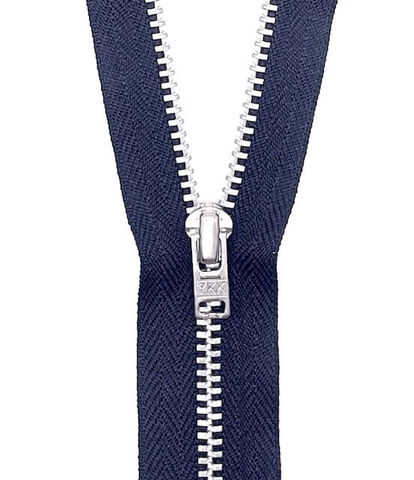 Habico YKK Trouser Zip in Navy Blue