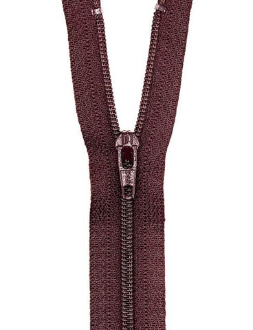 Habico YKK Dress Zip in Dark Brown