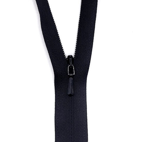 Habico YKK Concealed Zip in Black