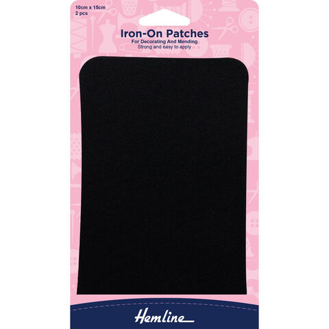 Hemline Iron On Patches