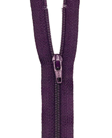 Habico YKK Skirt Zip in Dark Purple