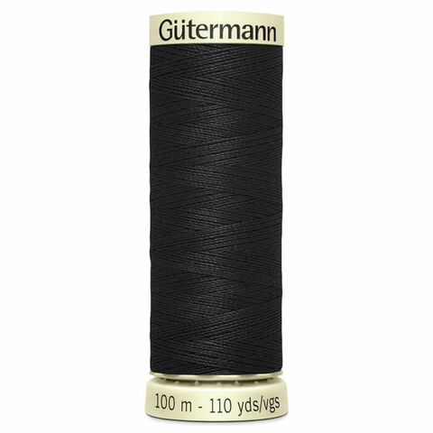 Gutermann Sew-All Thread Black No. 000