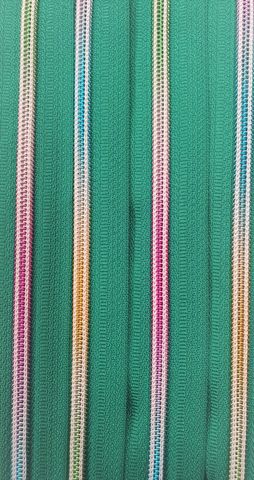 Continuous Zip | #5 Nylon Zip Rainbow Teeth