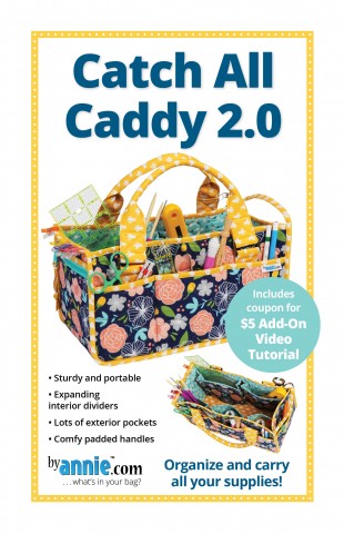 By Annie | Catch All Caddy 2.0 Pattern