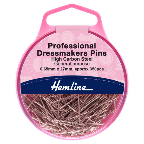Hemline Dressmakers Pins 0.65mm